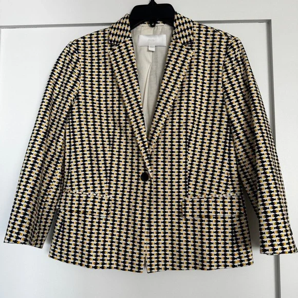 Hugo Boss Fish Print Blazer - Picture 8 of 12